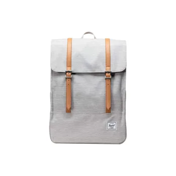 Herschel Recycled Fabric Backpack Unisex Light Gray