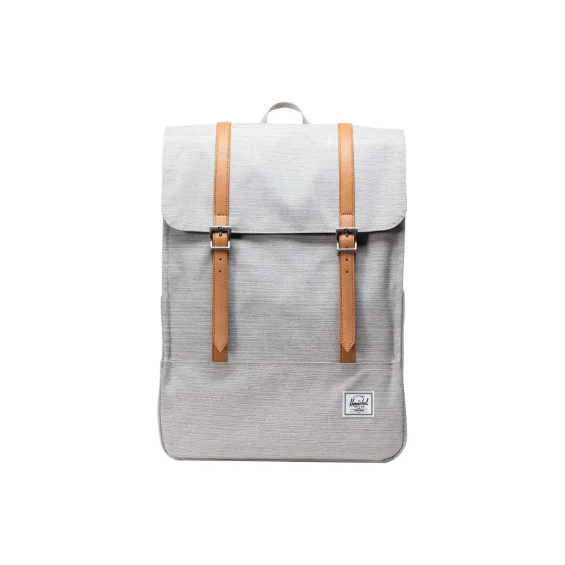 Herschel Recycled Fabric Backpack Unisex Light Gray-0