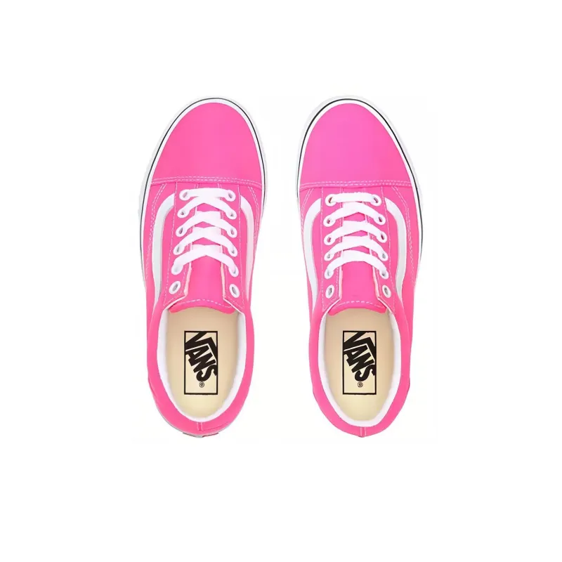 Vans Old Skool 'Neon Knockout Pink' Women's-3
