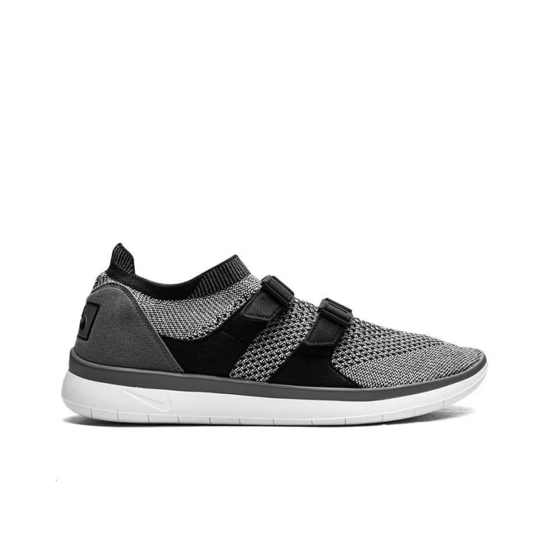 Nike Air Sock Racer Flyknit 'White Black Dark Grey'-1