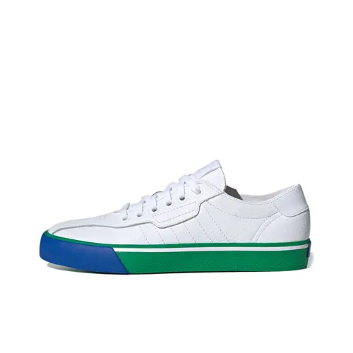 Adidas Originals Love Set Super Skateboard Shoes Unisex Low-Top White/Green/Blue