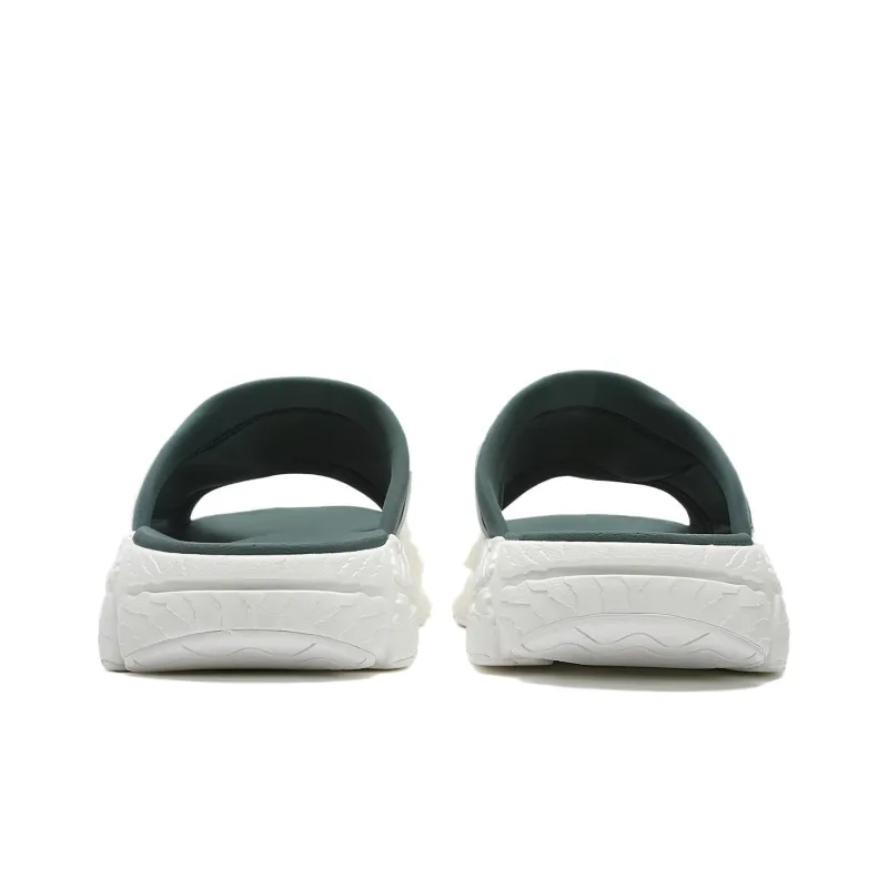 FILA Fern Collection Antibacterial Slide Slippers Men's White-3