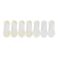7 Pack (4 Ecru+3 White)