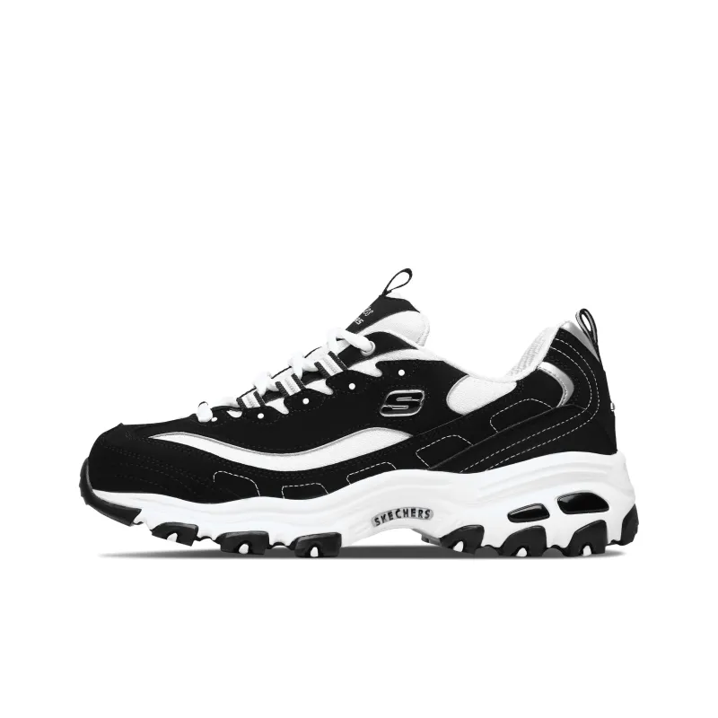 Skechers D'LITES 1.0 D'LITES Low-Top Chunky Sneakers Women's Black-1