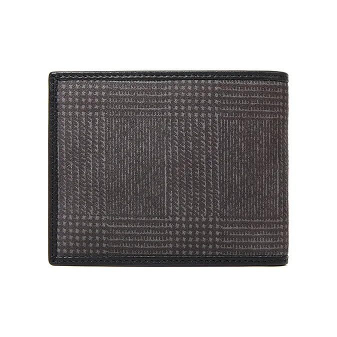 BVP Top Grain Cow Leather Card Holder Wallet Regular Men's Black-1