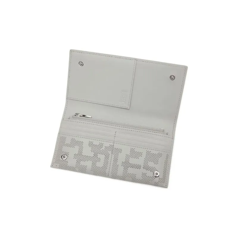 DIESEL Logo-perforated Leather Wallet-2