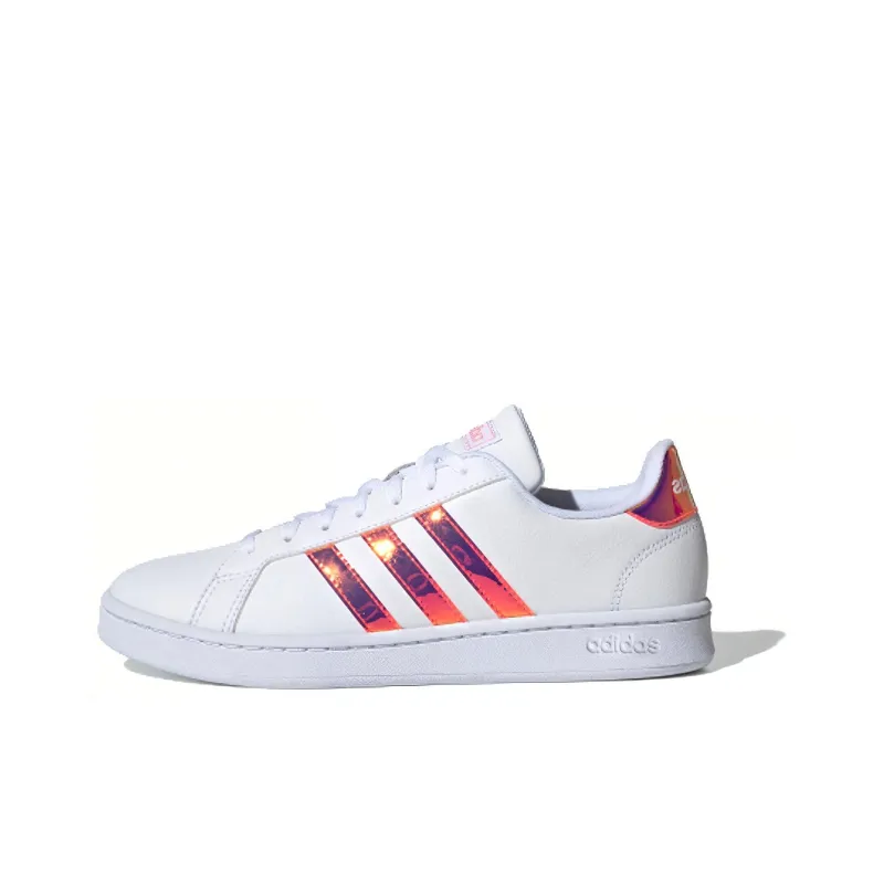 Adidas Women's Grand Court 'Pink Iridescent' Women's-0