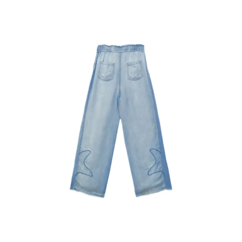 CHAU·RISING Denim Trousers Women's Blue-1