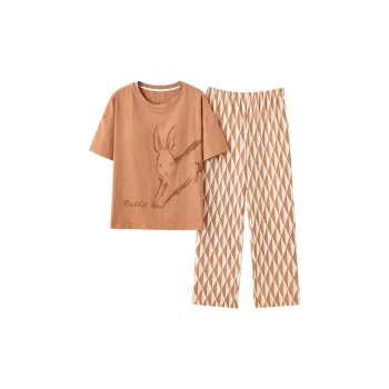MADALLO Pajama Set Women's Oxidized Orange