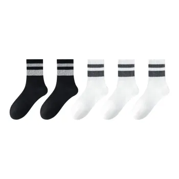 MIIOW Mid-Calf Socks Men's 5 Pack