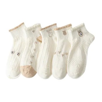 MIIOW No Show Socks Women's 5 Pack