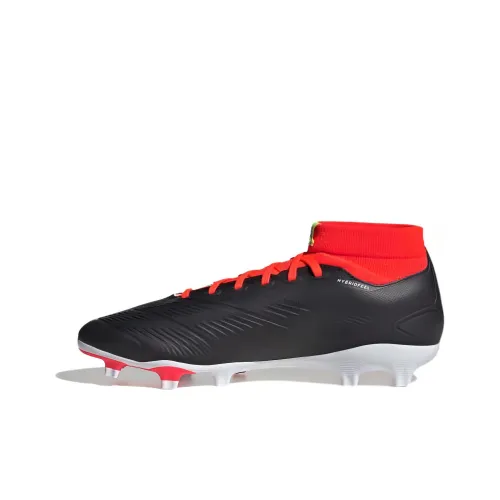 Adidas Predator 24 League FG Core Black Cloud White Solar Red