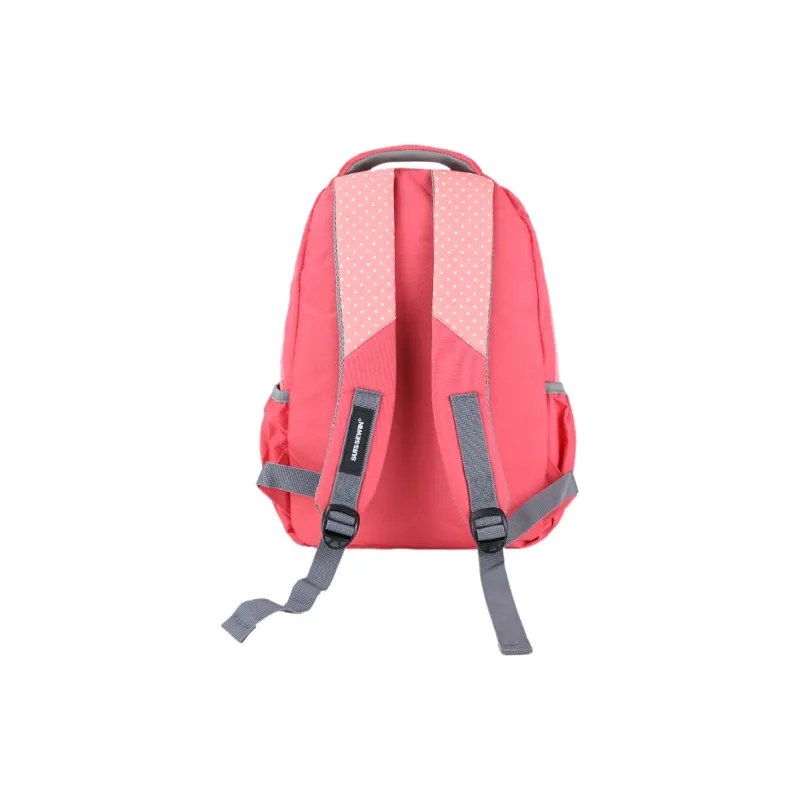 SUISSEWIN Fabric Backpack Regular Unisex Blue/Pink-8