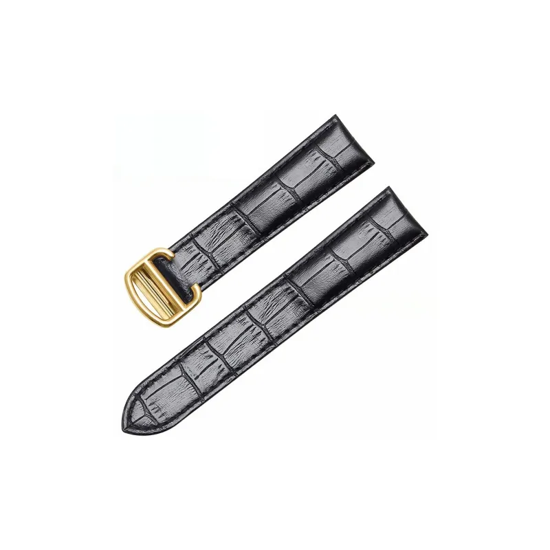 Gangjue Cartier Compatibility Watch Band Genuine Leather Material-15