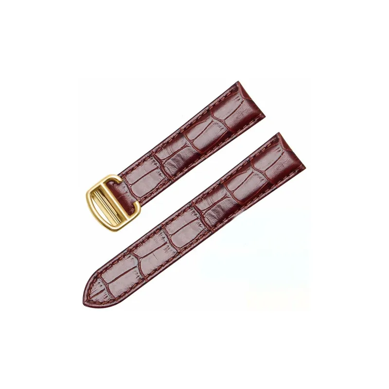Gangjue Cartier Compatibility Watch Band Genuine Leather Material-4