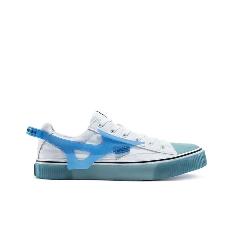 Mizuno Speed Tr Low Top Canvas Shoes White/Blue-1