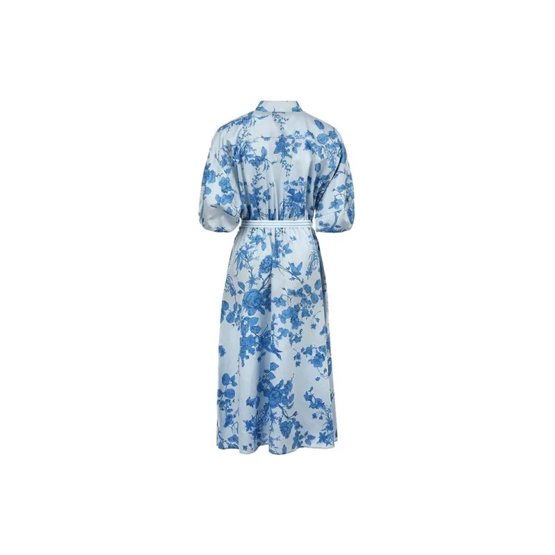 I BLUES SS24 Short Sleeved Dresses Women's Light Blue-1