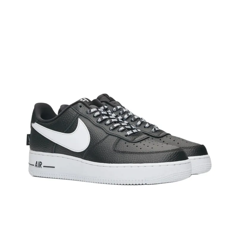 Nike Air Force 1 Low Nba Black White-2