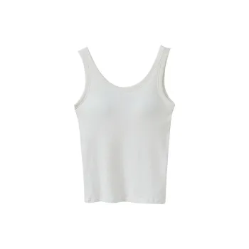 BONAS Tank Tops Women's 1 Pack White