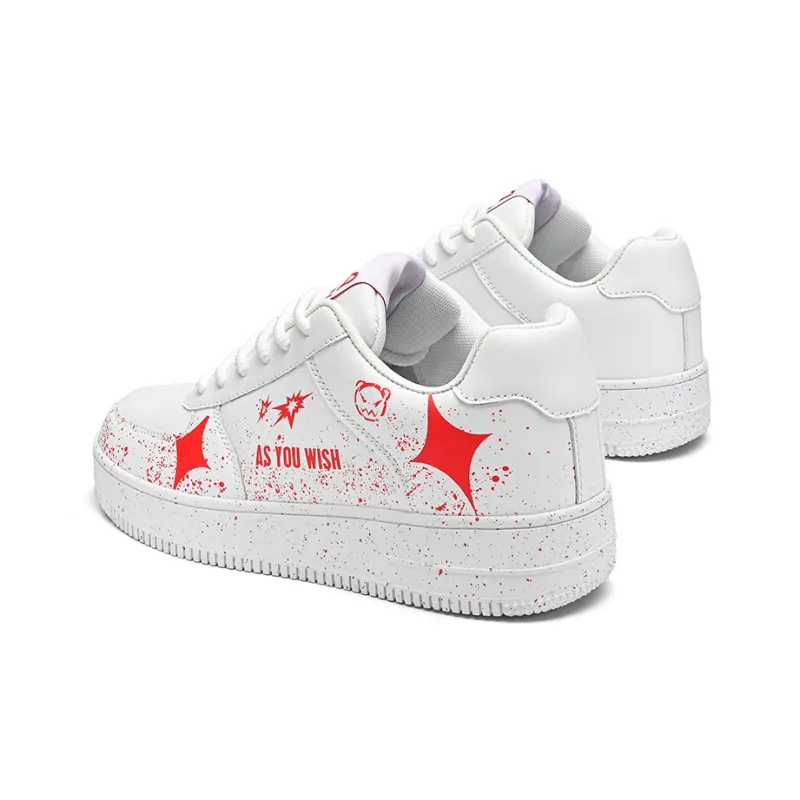 MIIOW Trend Party Series Anti-Slip And Wear-Resistant Height Increasing Coverage Low-Top Skateboard Shoes Unisex-20