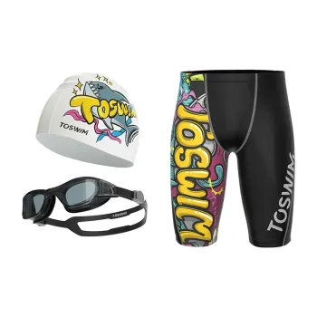 TOSWIM Swimming Sets Elastane Pool Beach Men's