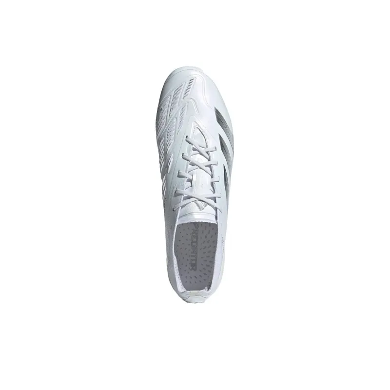 Adidas PREDATOR ELITE AG Short Rubber Studs HG Short Rubber Studs Soccer Shoes Unisex White-4