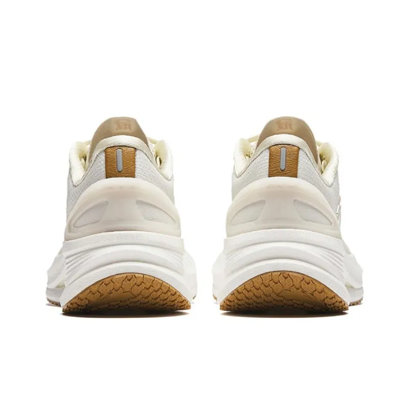 Anta Champion Running Shoes Pro Xian Technology Cushioning Wear-Resistant Low-Top Running Shoes Women's White Gray-2