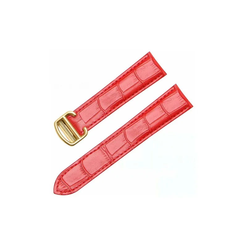 Gangjue Cartier Compatibility Watch Band Genuine Leather Material-66
