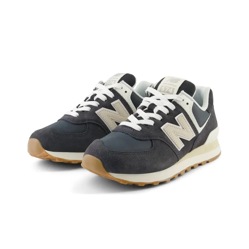 New Balance 574 Black Sand Angora Women's-2