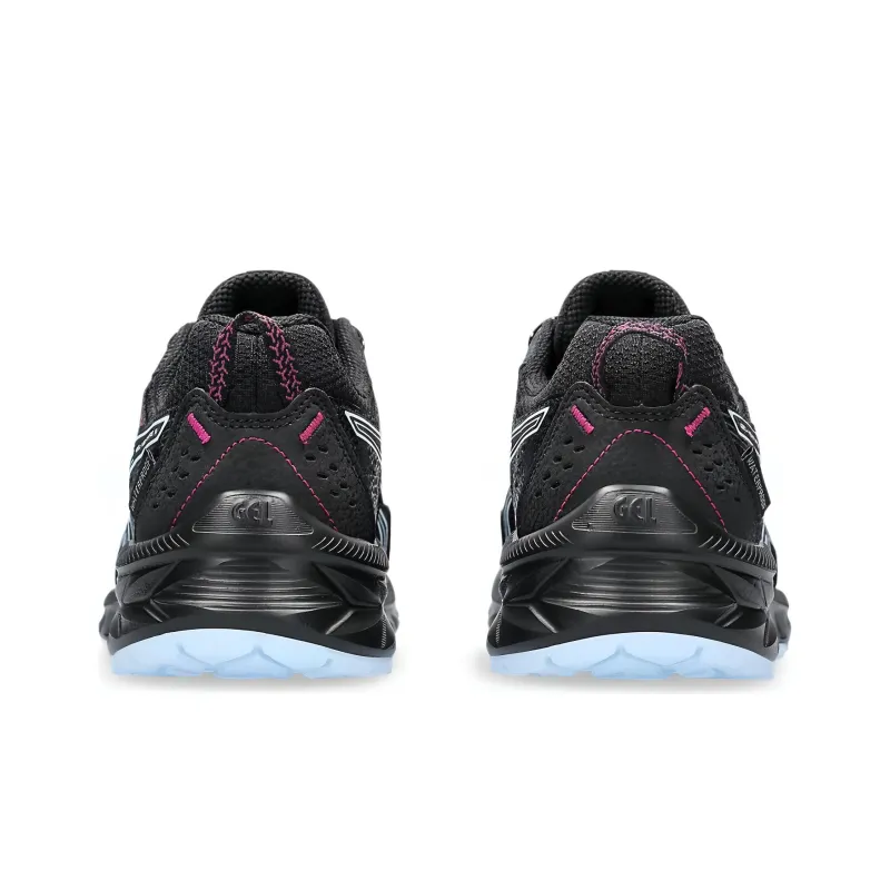 Asics Gel Venture 9 Waterproof Black Light Blue Women's-5