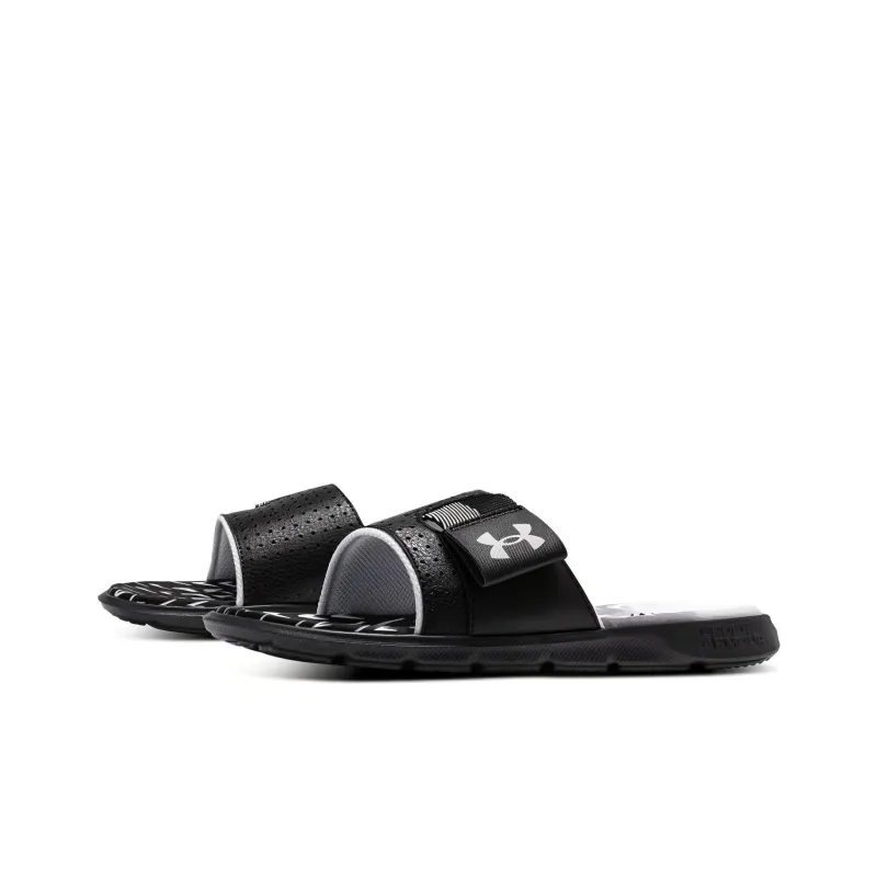 Under Armour EVA Graffiti Slip Resistant Slide Slippers Unisex Black-2