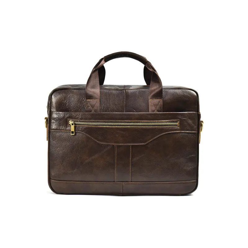 DOSRFINI Genuine Leather Cow Leather Briefcases Men's-24