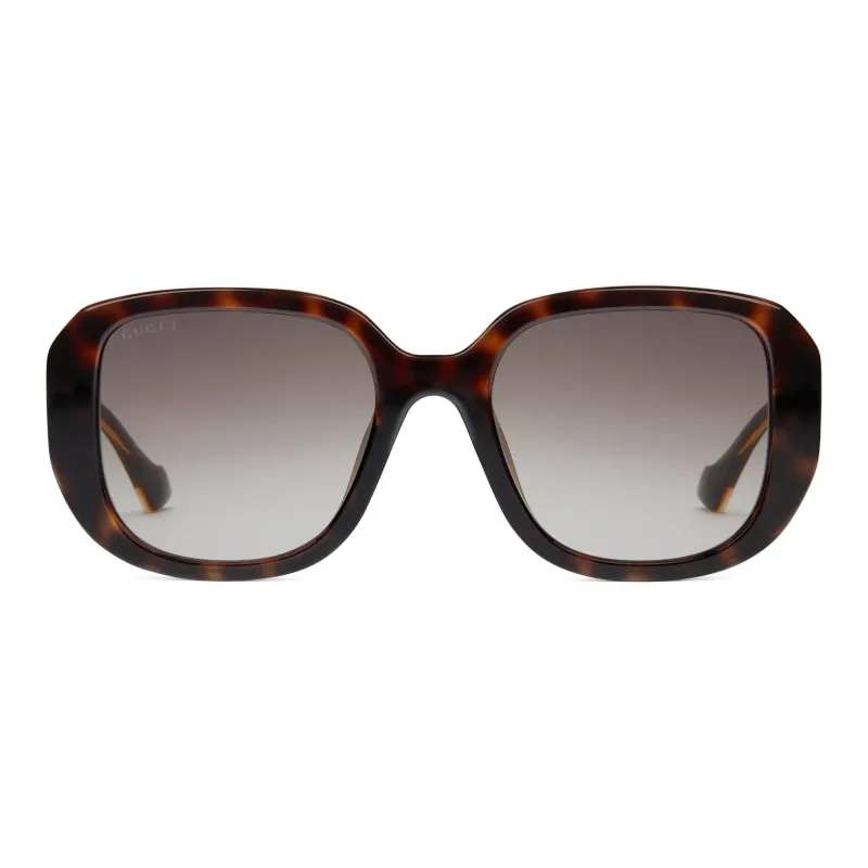 GUCCI Square Sunglasses Unisex Tortoiseshell-0