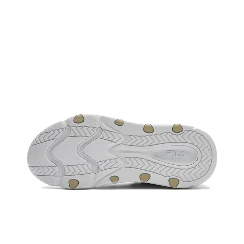 FILA FUSION VERTICAL Slip Resistant Low Top Vintage Basketball Shoes Men's Gray Brown-3
