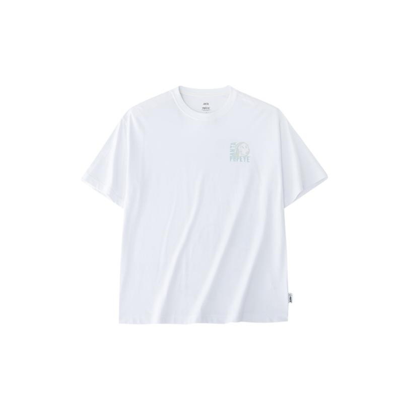 Popeye X ANTA Life Collection T-Shirts Men White M - POIZON Popeye X ANTA Life Collection T-Shirts Men White M - POIZON