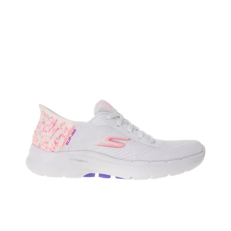 Skechers Go Walk 'White Pink' Women's-1