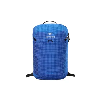 Arcteryx Nylon Outdoor Hiking Bag Backpacks Regular Unisex Blue