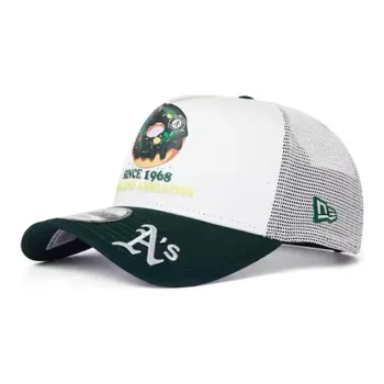 New Era Cotton Baseball Caps Unisex White