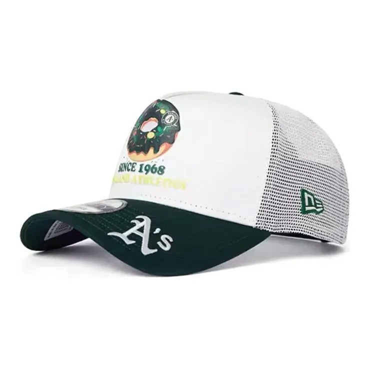 New Era Cotton Baseball Caps Unisex White-0