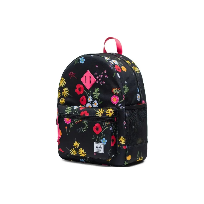 Herschel Recycled Fabric Backpack Unisex Floral Field Black-1