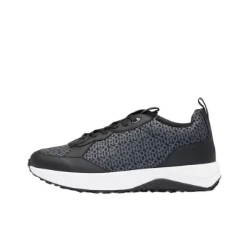 HUGO Logo print Lace up Sneakers