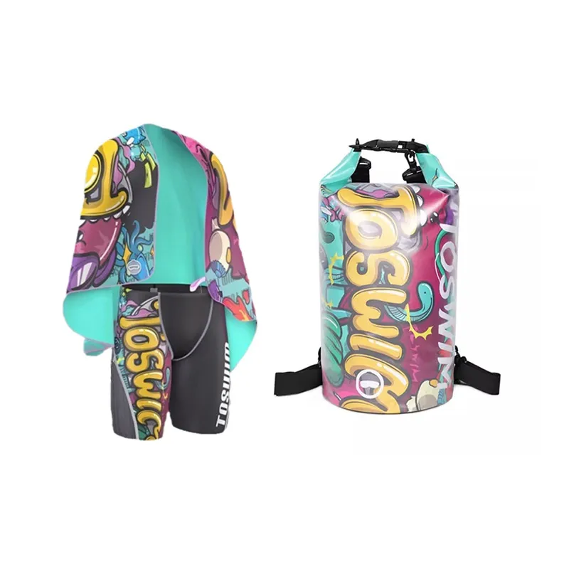TOSWIM Swimming Sets Elastane Beach Pool Men's-0