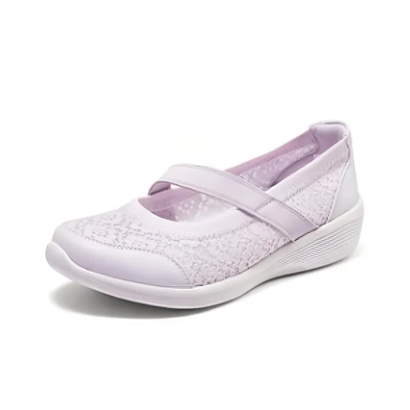 Skechers Modern Comfort Cushioned Wear Resistant Breathable Low Top Casual Shoes Women's Lavender-2