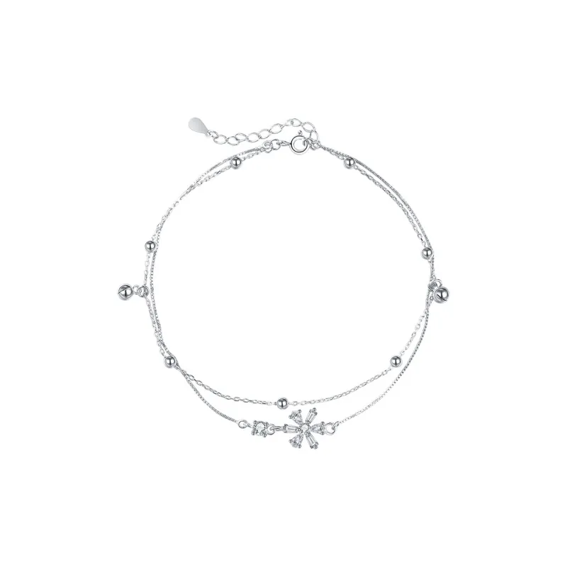 Bao Yi 925 Sterling Silver Anklets Women's-0