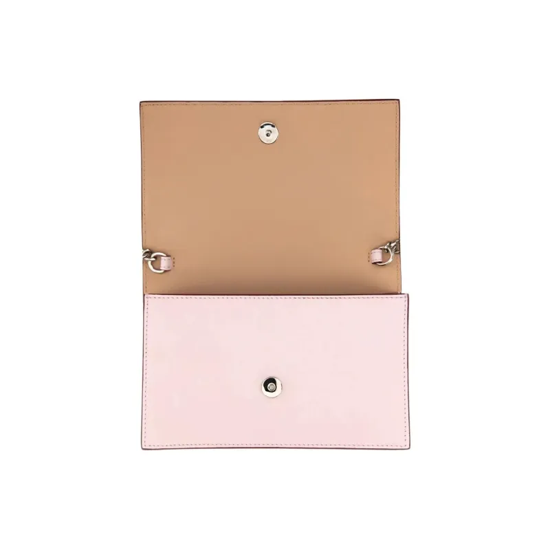 Alexander McQueen Skull Calfskin Handbag Shoulder Bag Small Size Women's Pink-6