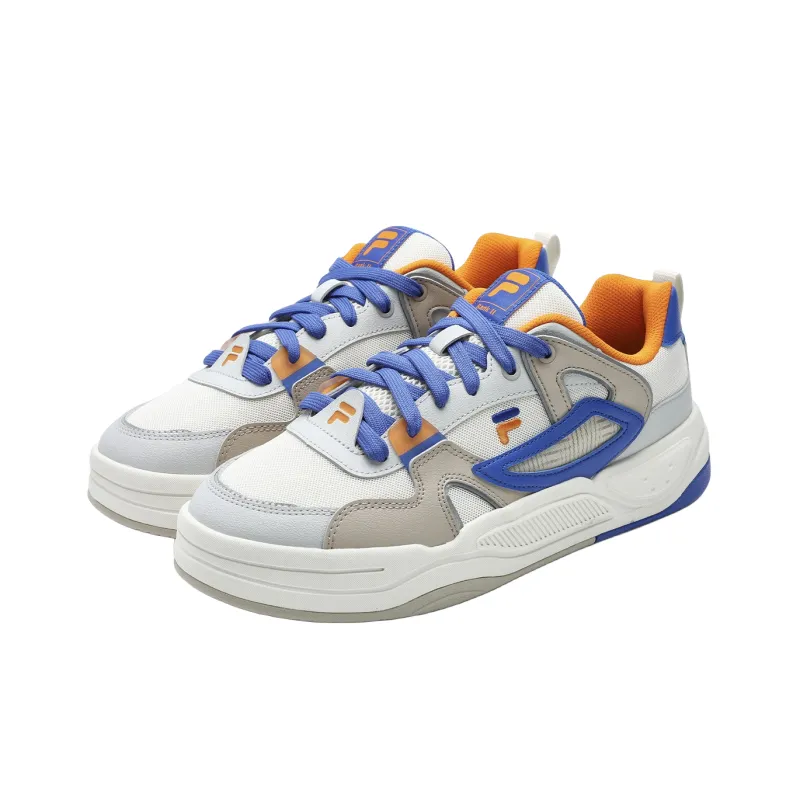 FILA FUSION BANK II Low Top Skateboard Shoes Men's White-2