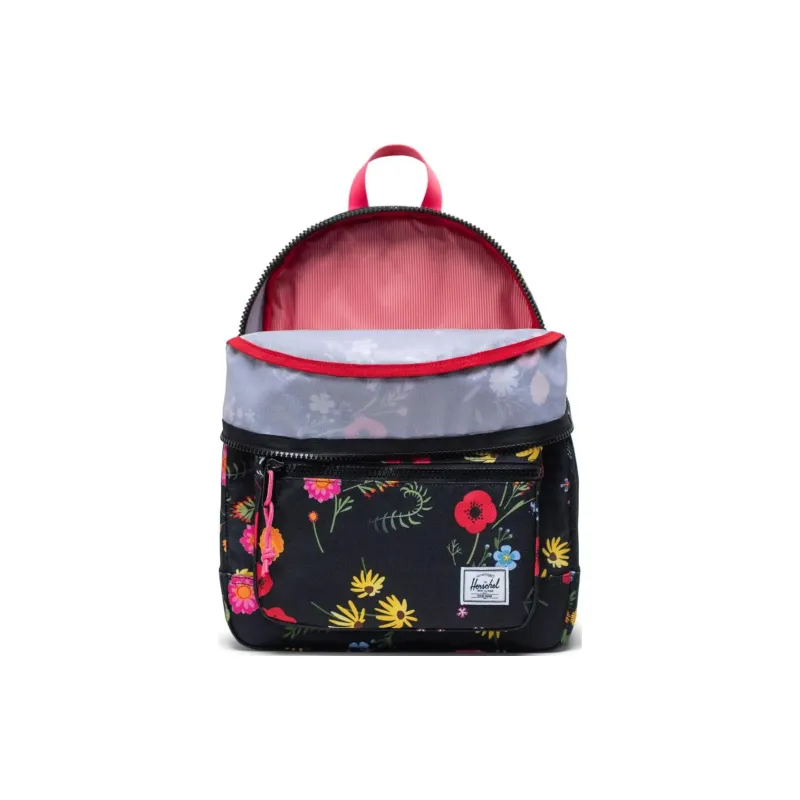 Herschel Recycled Fabric Backpack Unisex Floral Field Black-3