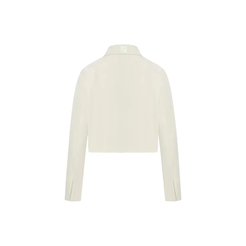 FENDI Jackets Coats Women's White-1