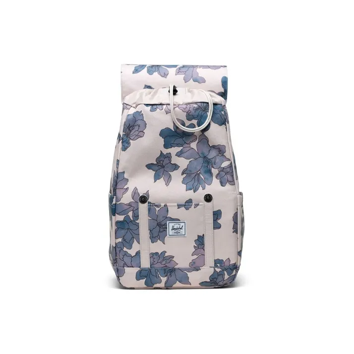 Herschel Recycled Fabric Backpack Small Size Unisex Moonlight Floral Waves-1