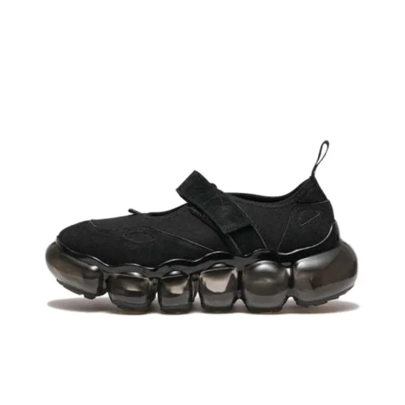 Grounds Low-Top Casual Shoes Unisex Black-0